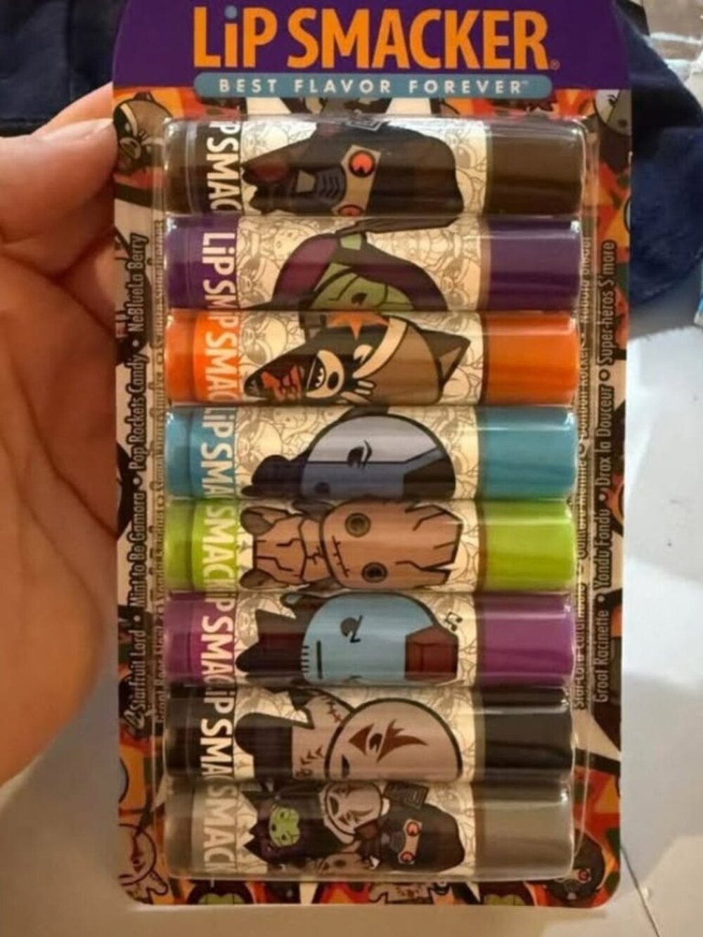 Marvel Lip Smackers NEW